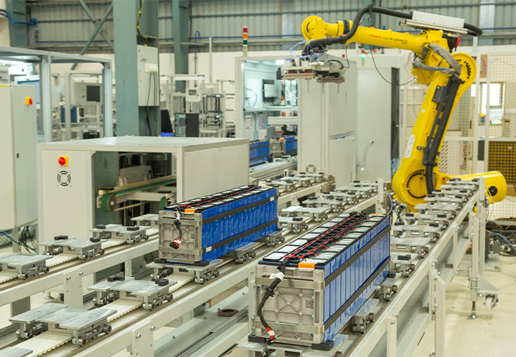 Prismatic Battery Pack Assembly Line